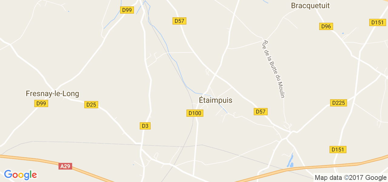 map de la ville de Étaimpuis