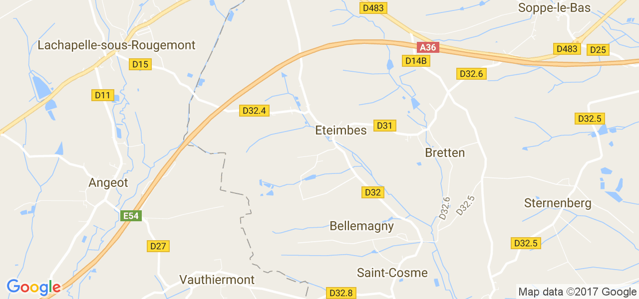 map de la ville de Eteimbes