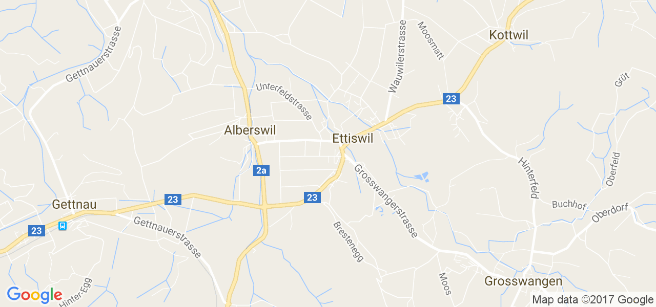 map de la ville de Ettiswil