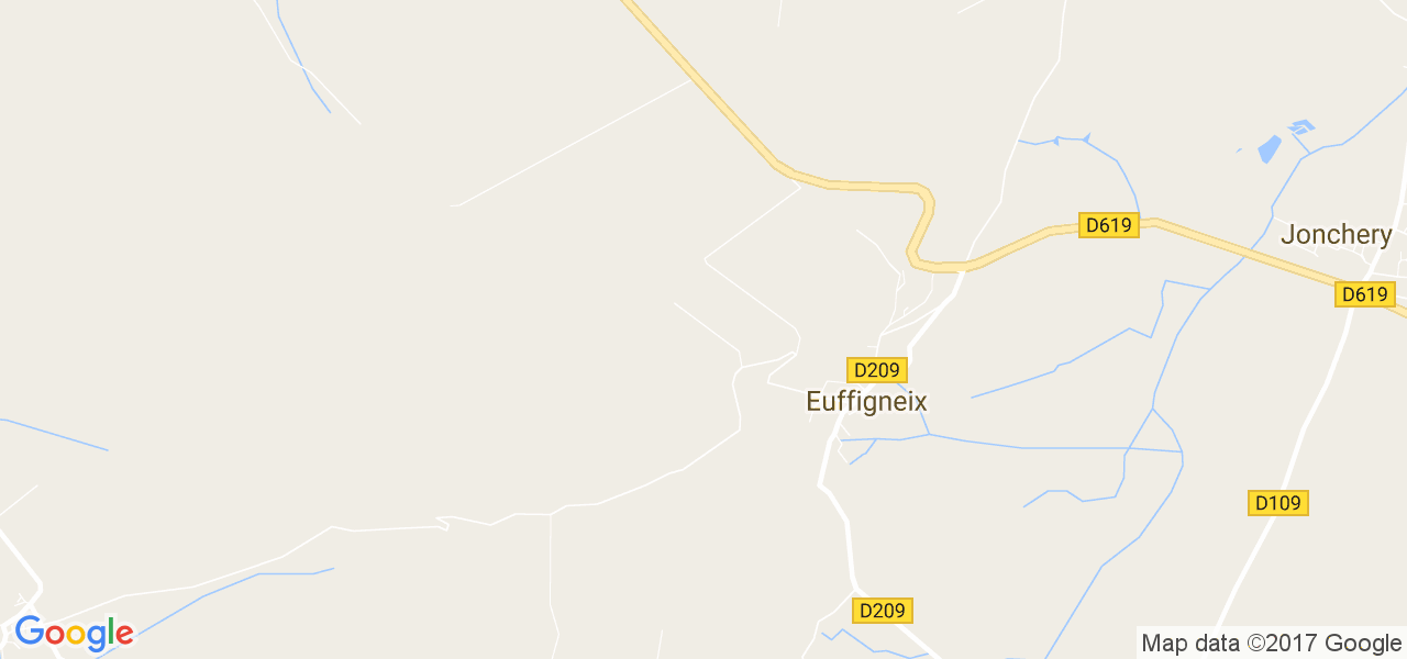 map de la ville de Euffigneix