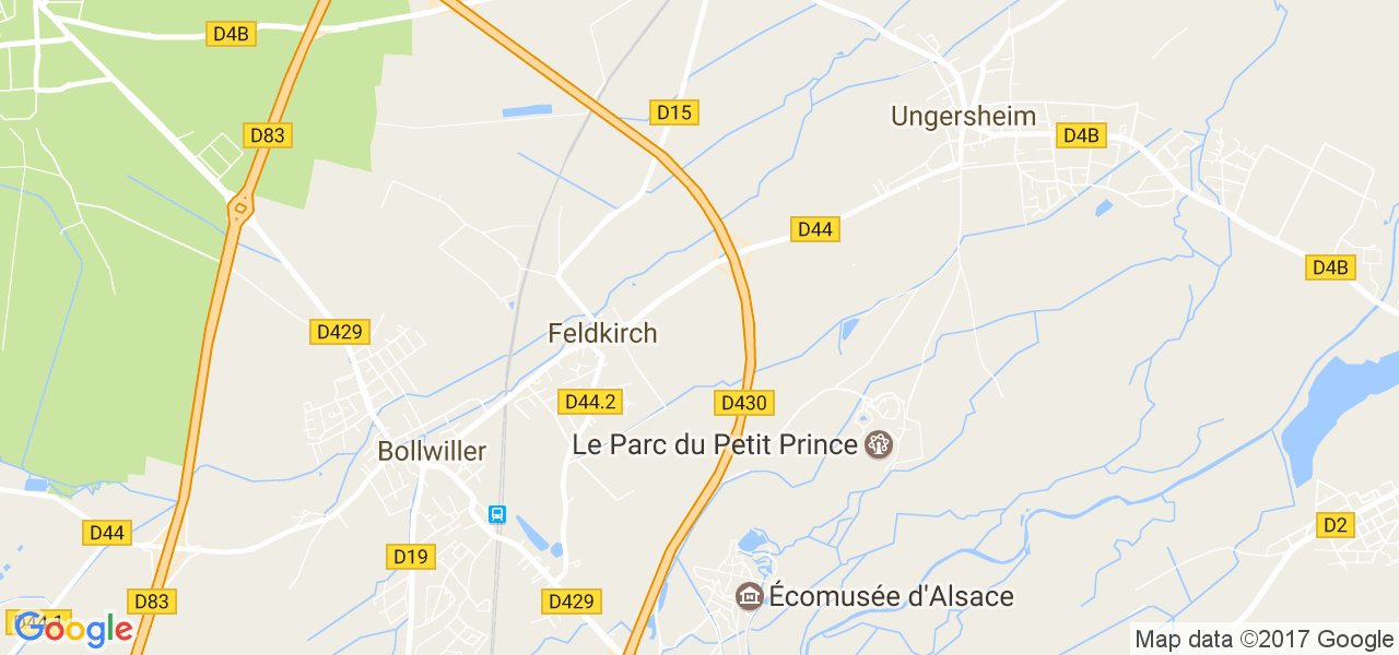 map de la ville de Feldkirch