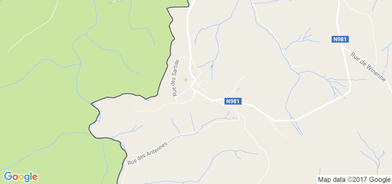 map de la ville de Felenne