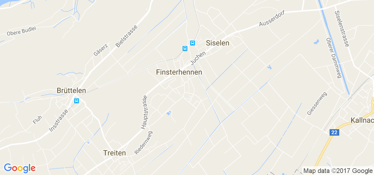 map de la ville de Finsterhennen