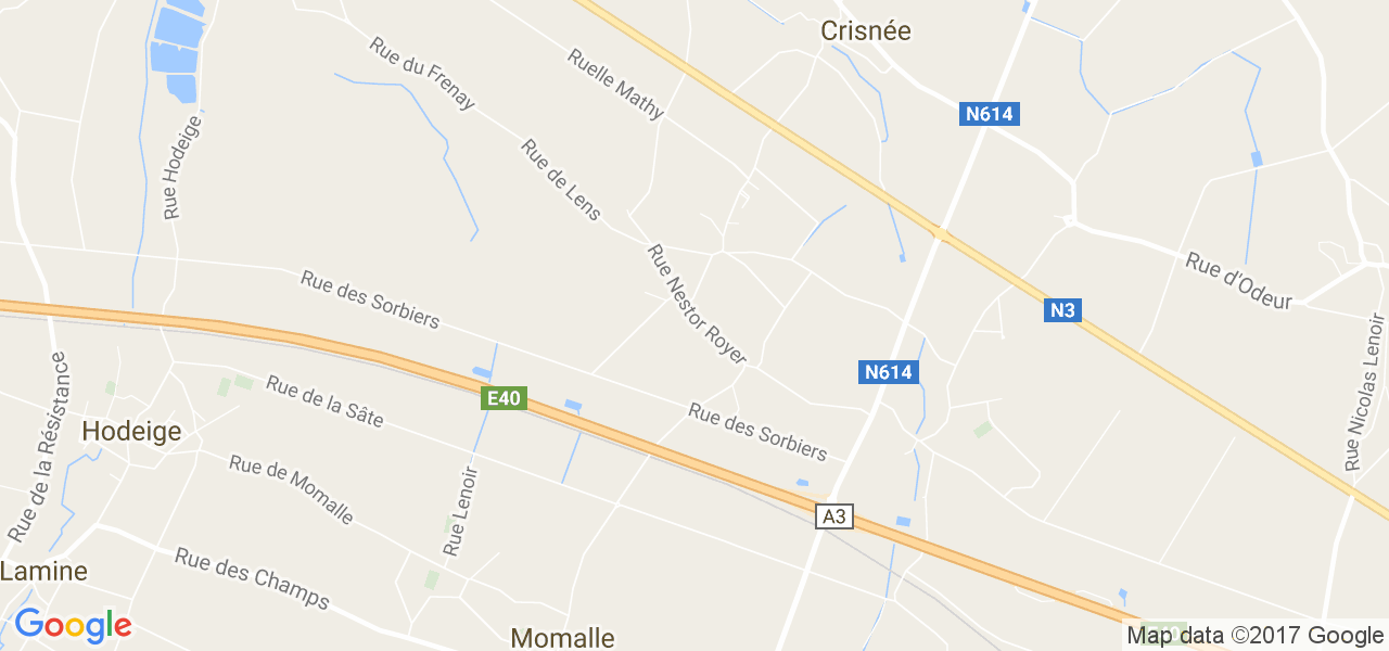 map de la ville de Fize-Le-Marsal