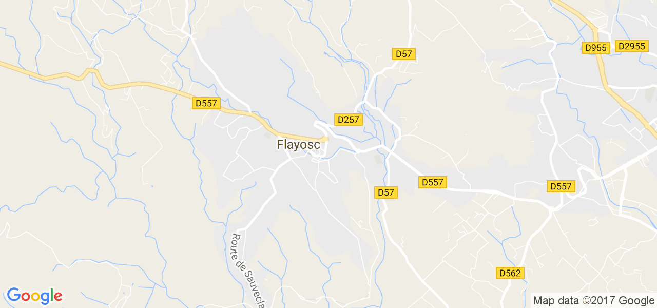 map de la ville de Flayosc