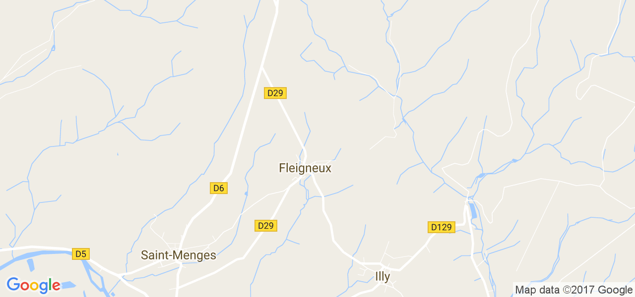 map de la ville de Fleigneux