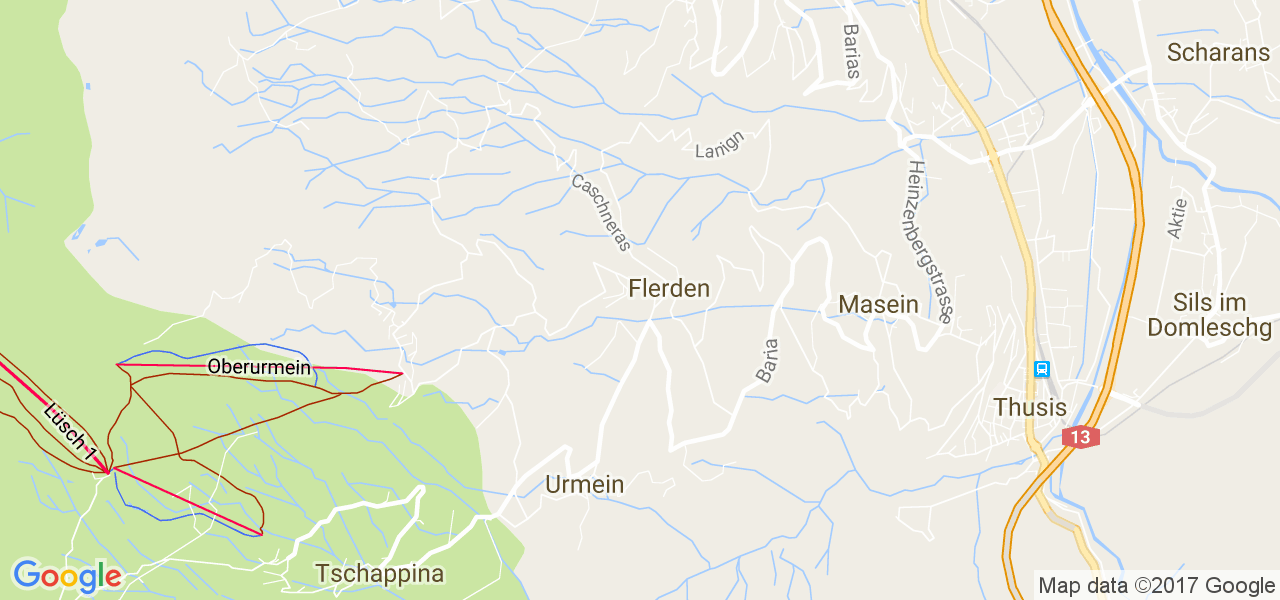 map de la ville de Flerden