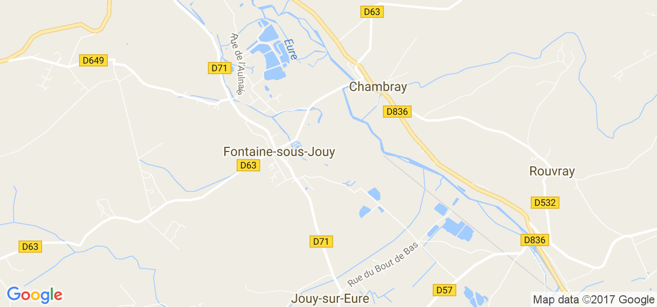 map de la ville de Fontaine-sous-Jouy