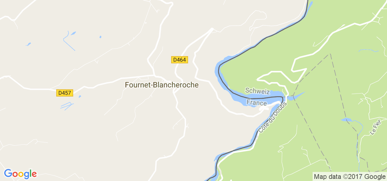 map de la ville de Fournet-Blancheroche