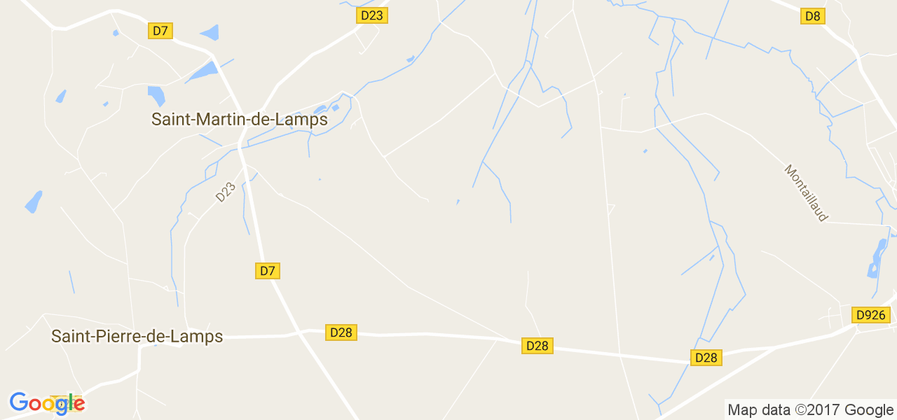 map de la ville de Francillon