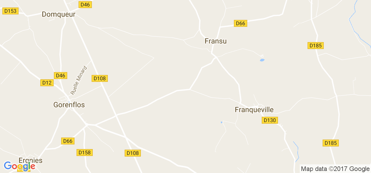 map de la ville de Fransu