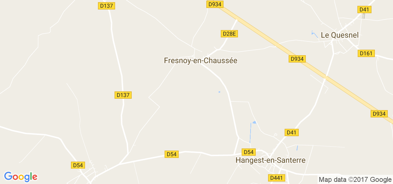 map de la ville de Fresnoy-en-Chaussée