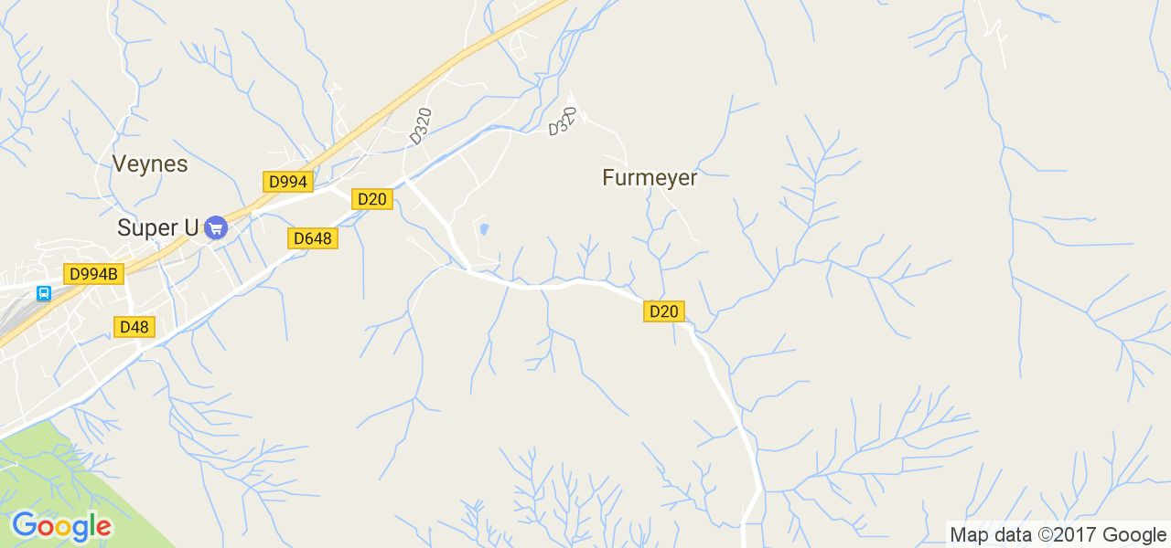 map de la ville de Furmeyer