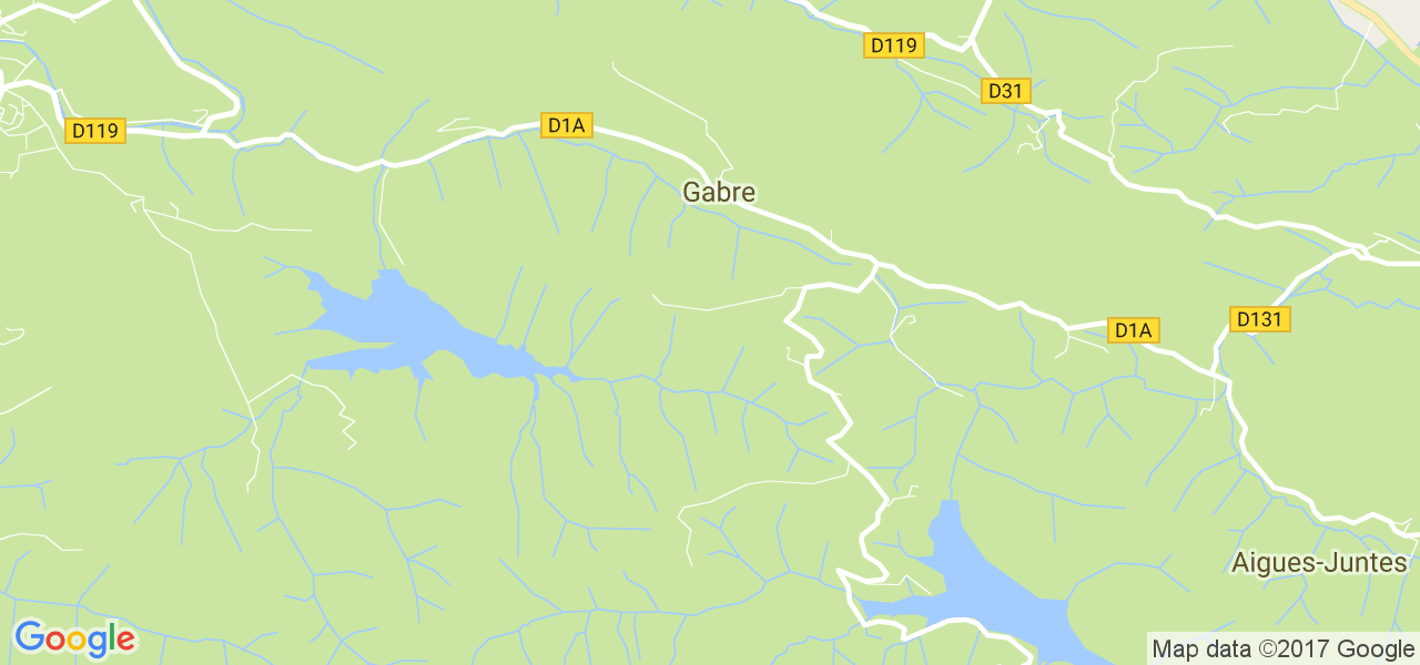 map de la ville de Gabre