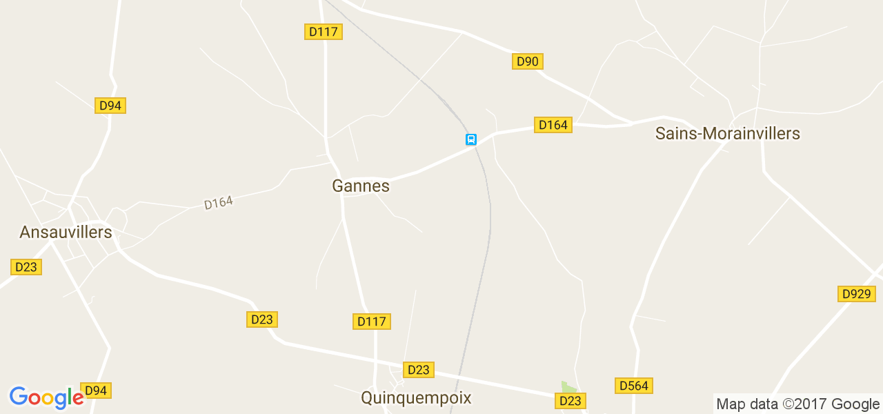 map de la ville de Gannes