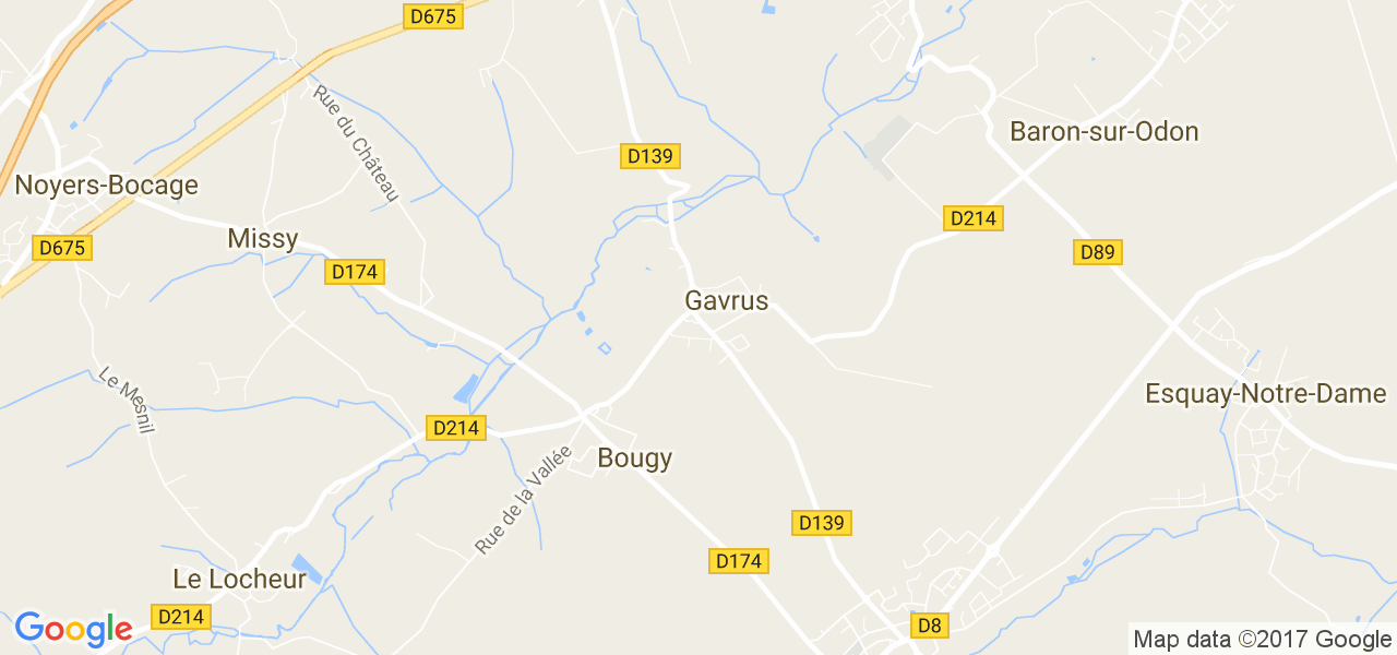 map de la ville de Gavrus