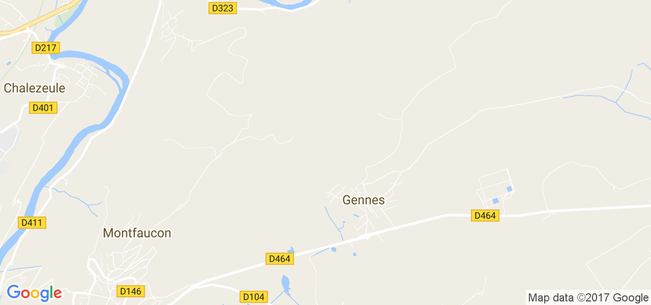 map de la ville de Gennes