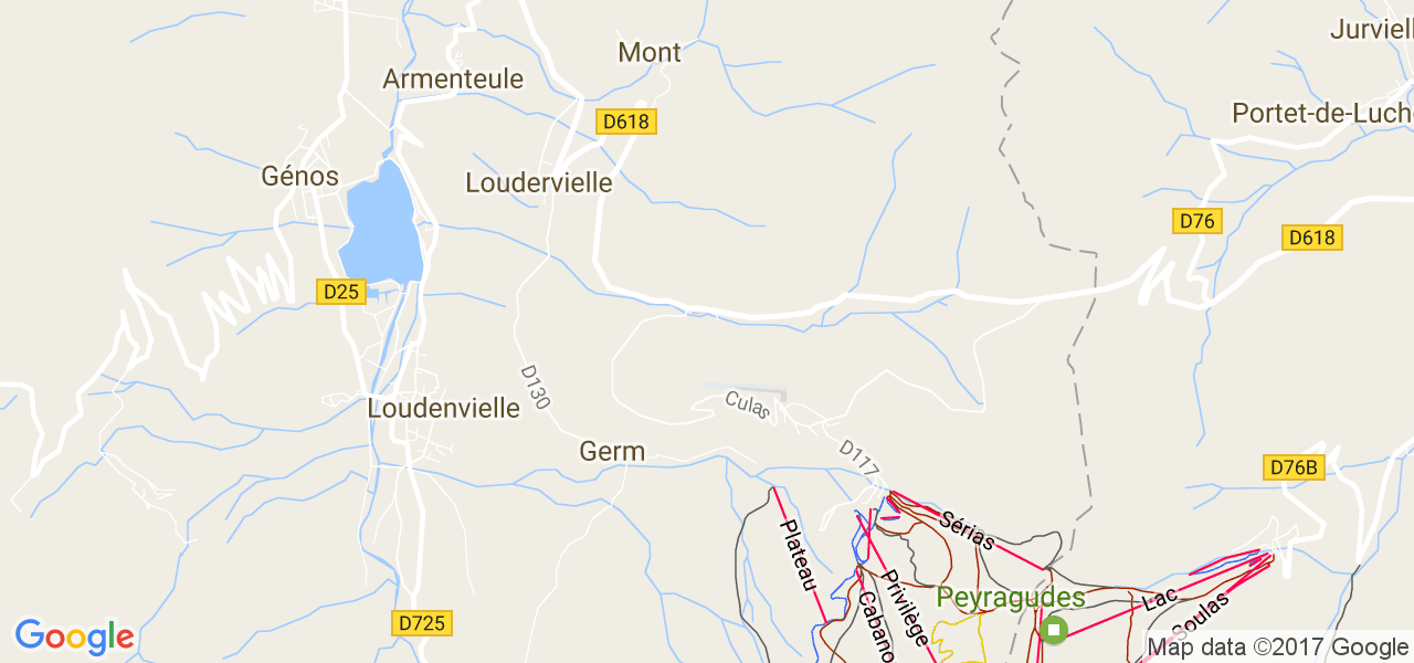 map de la ville de Germ