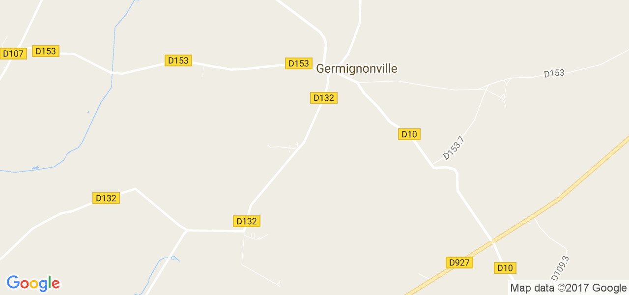 map de la ville de Germignonville