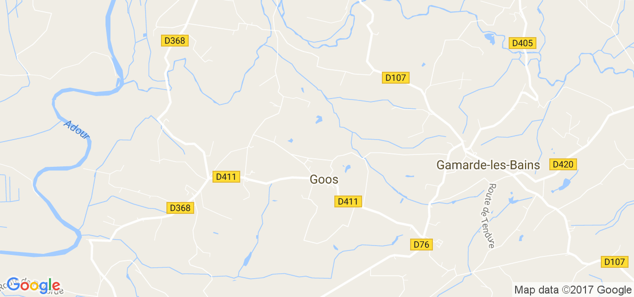 map de la ville de Goos