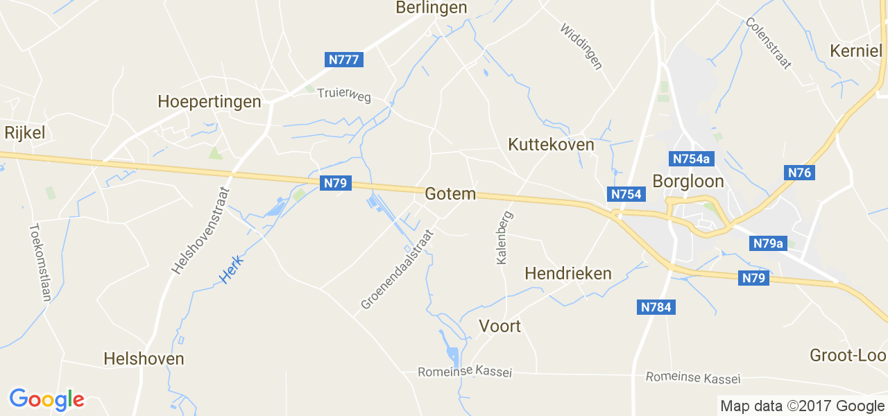 map de la ville de Gotem