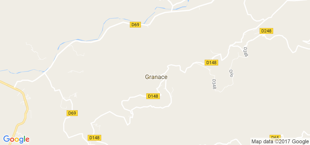 map de la ville de Granace