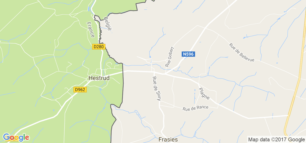 map de la ville de Grandrieu