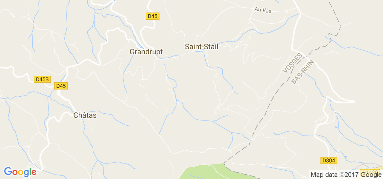 map de la ville de Grandrupt