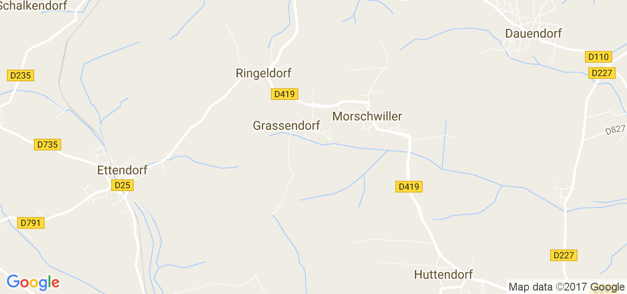 map de la ville de Grassendorf