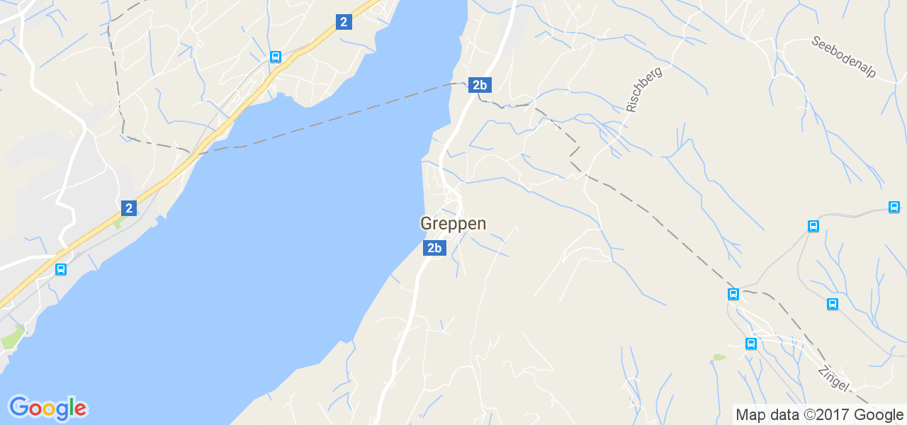 map de la ville de Greppen