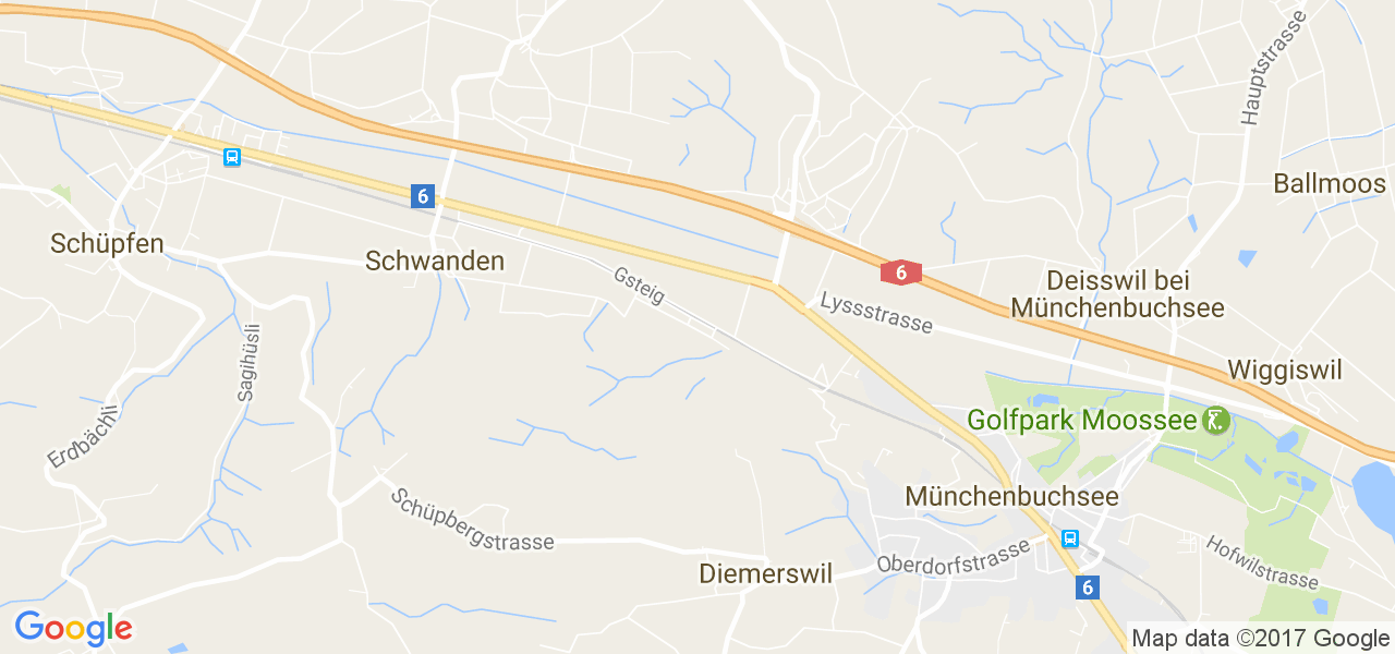 map de la ville de Gsteig