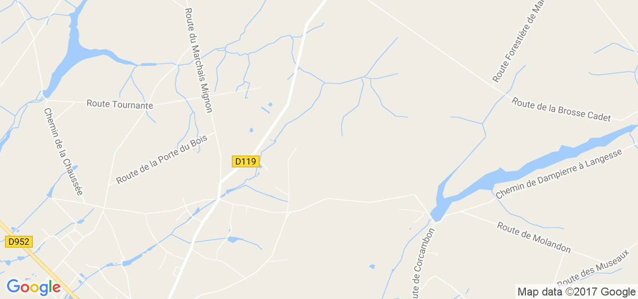 map de la ville de Guidel