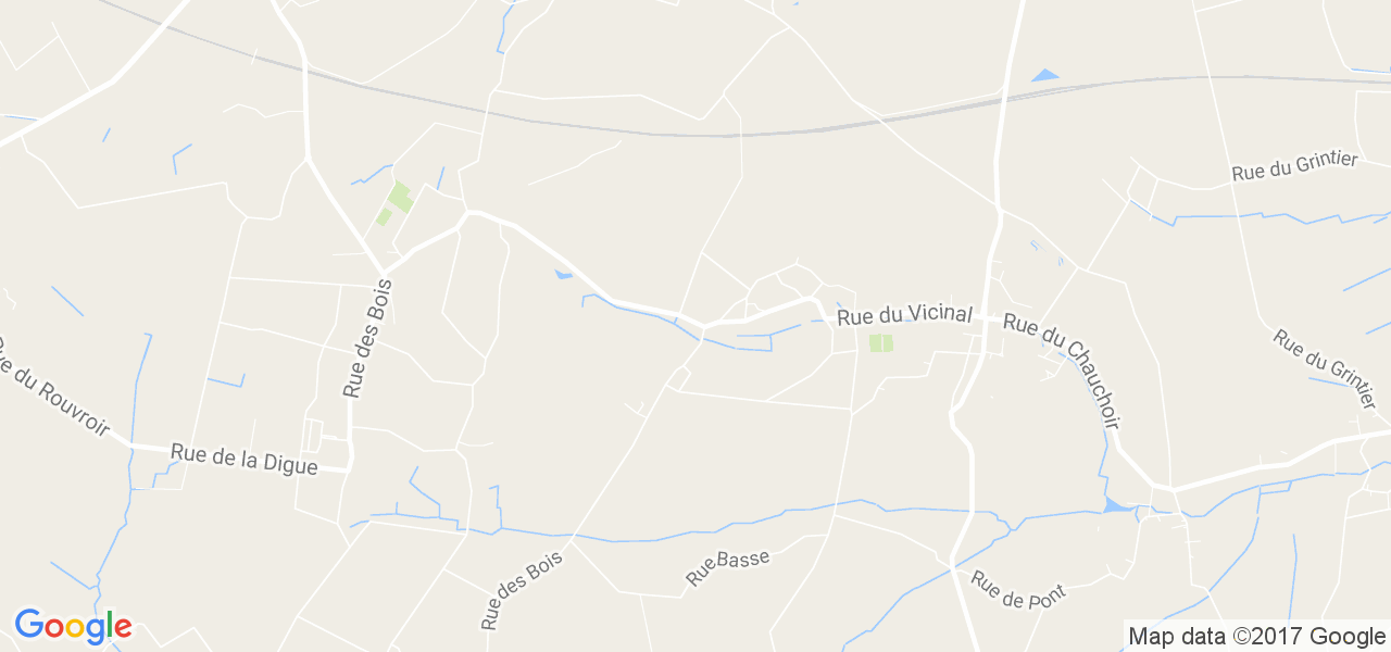 map de la ville de Guignies