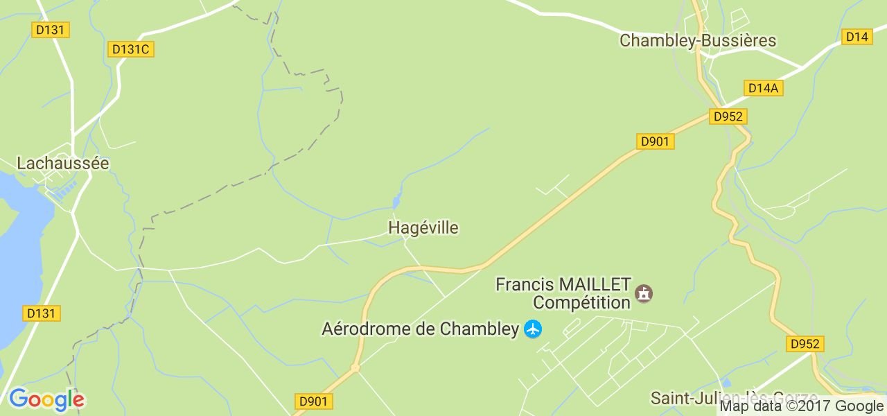 map de la ville de Hagéville