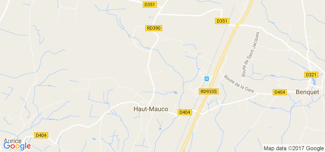 map de la ville de Haut-Mauco