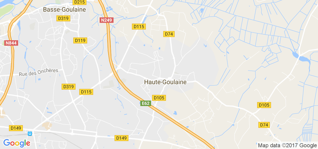 map de la ville de Haute-Goulaine