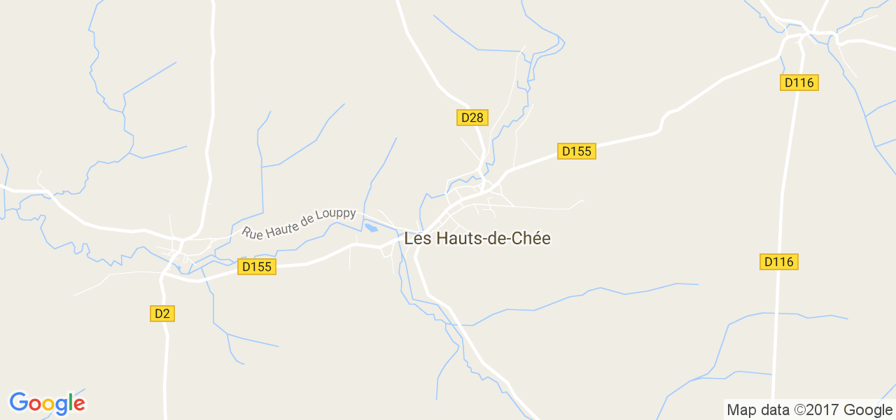 map de la ville de Hauts-de-Chée