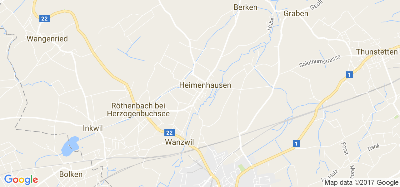 map de la ville de Heimenhausen