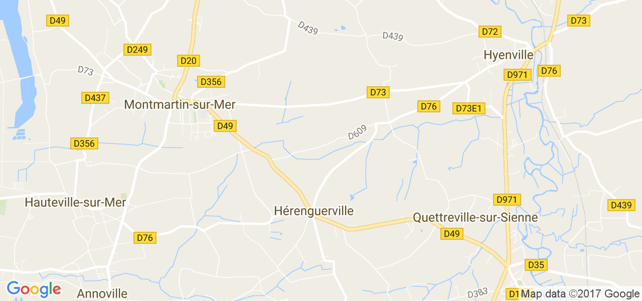 map de la ville de Hérenguerville