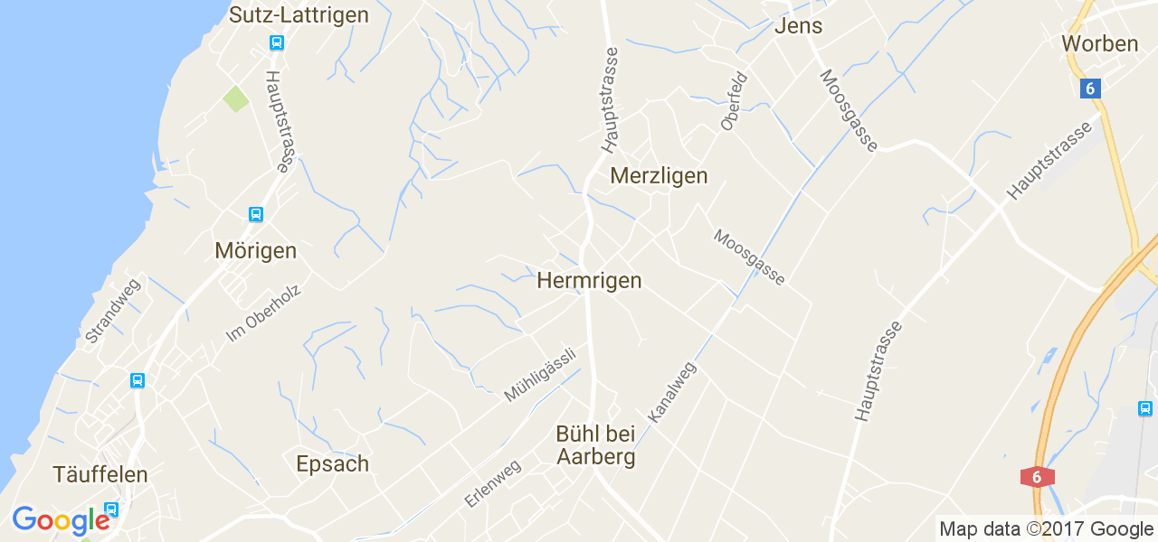 map de la ville de Hermrigen