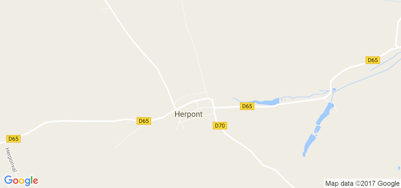 map de la ville de Herpont