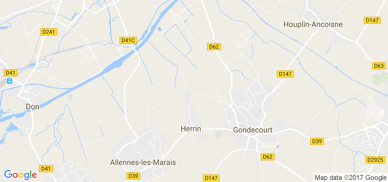 map de la ville de Herrin