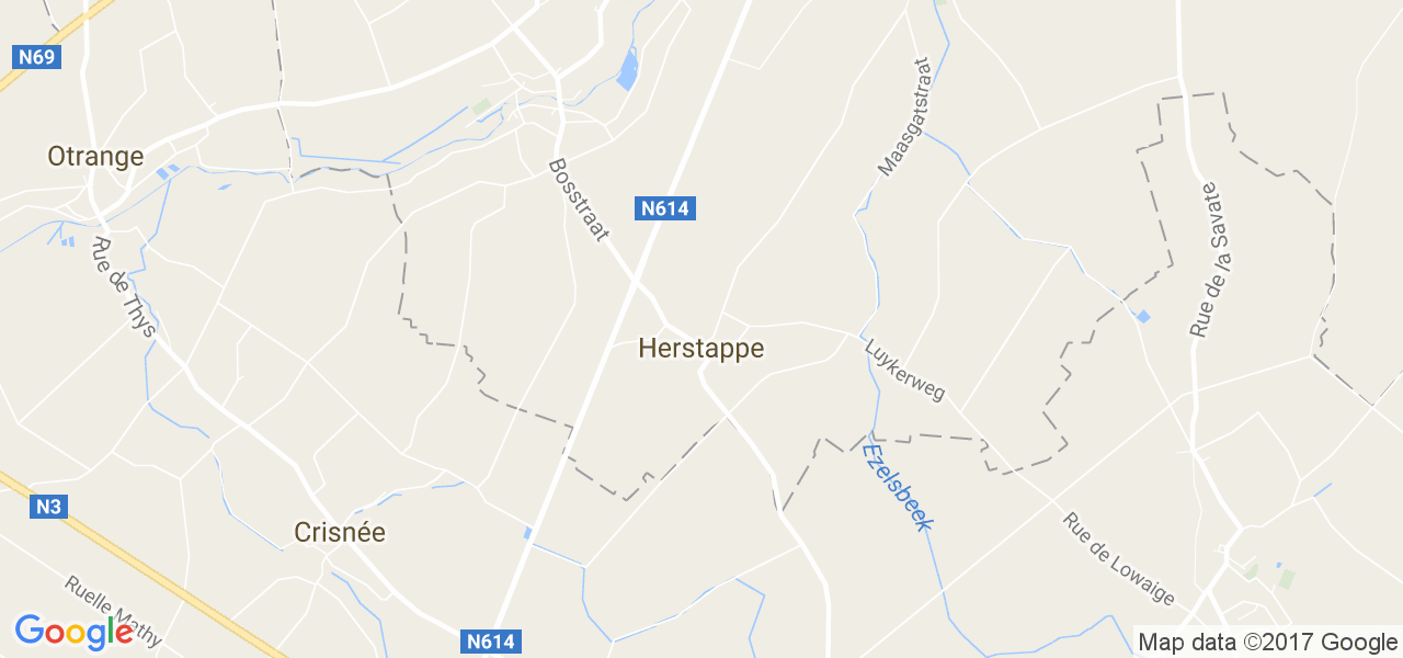 map de la ville de Herstappe