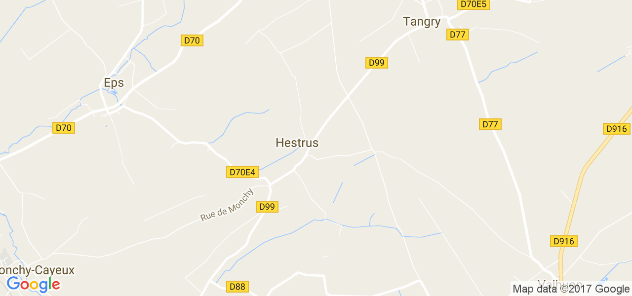 map de la ville de Hestrus