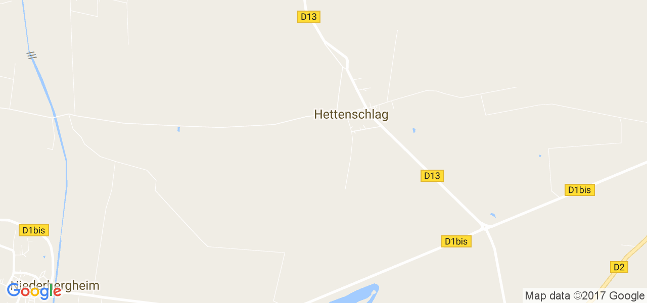 map de la ville de Hettenschlag