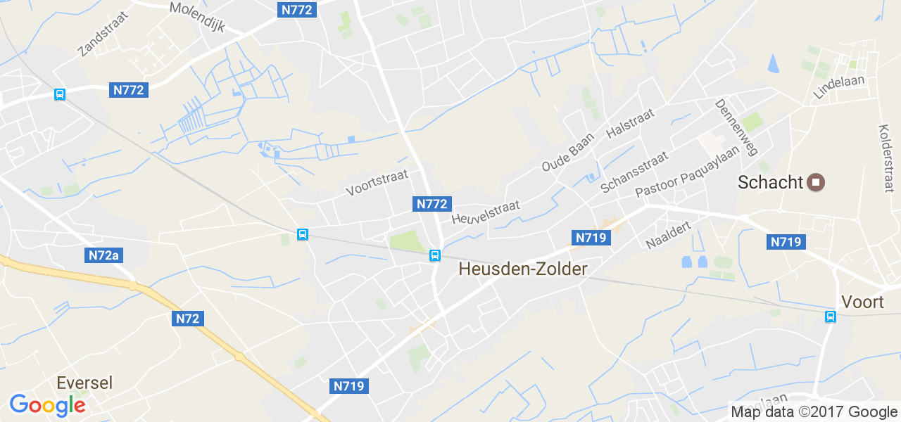 map de la ville de Heusden