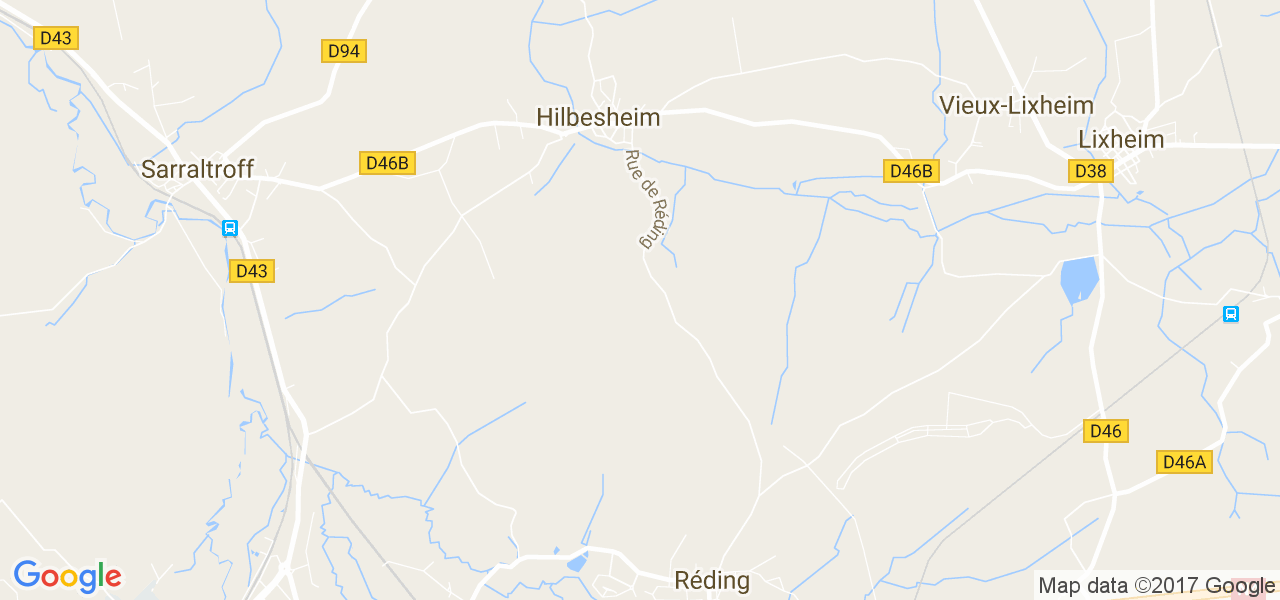 map de la ville de Hilbesheim