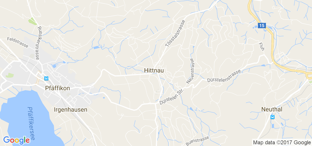 map de la ville de Hittnau