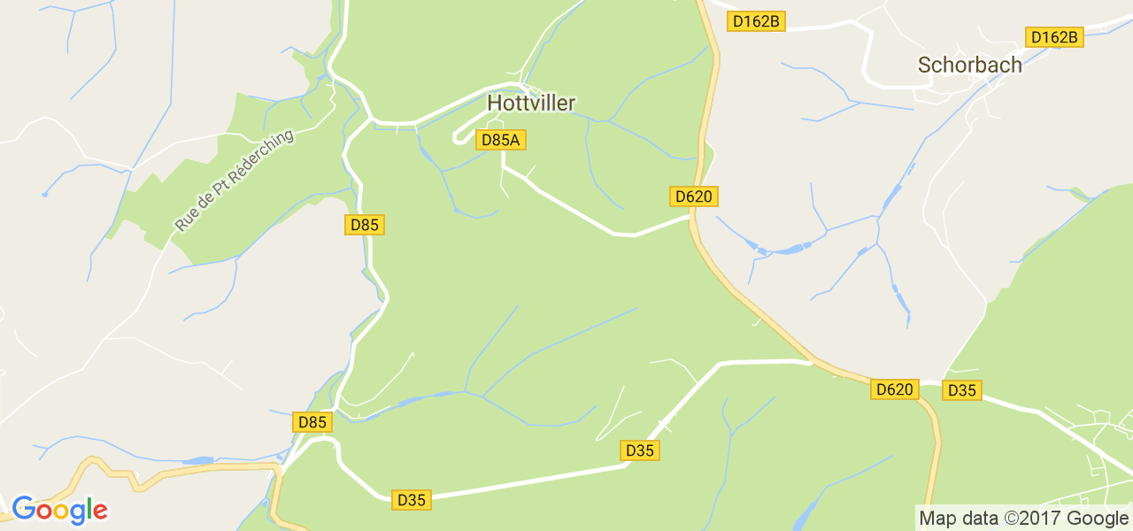 map de la ville de Hottviller