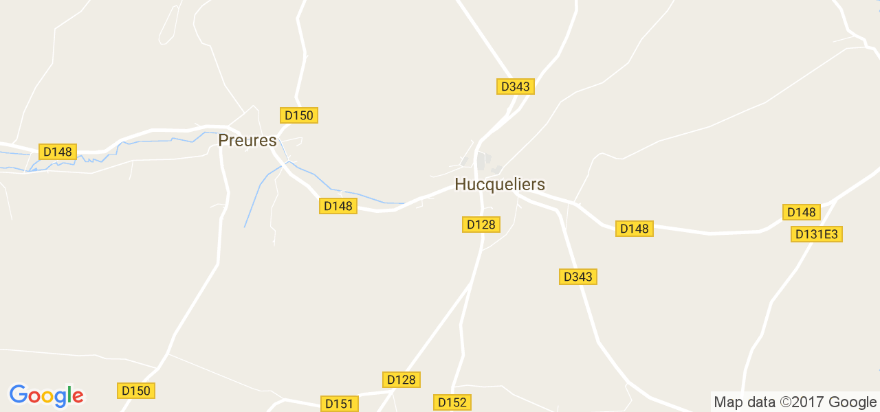 map de la ville de Hucqueliers